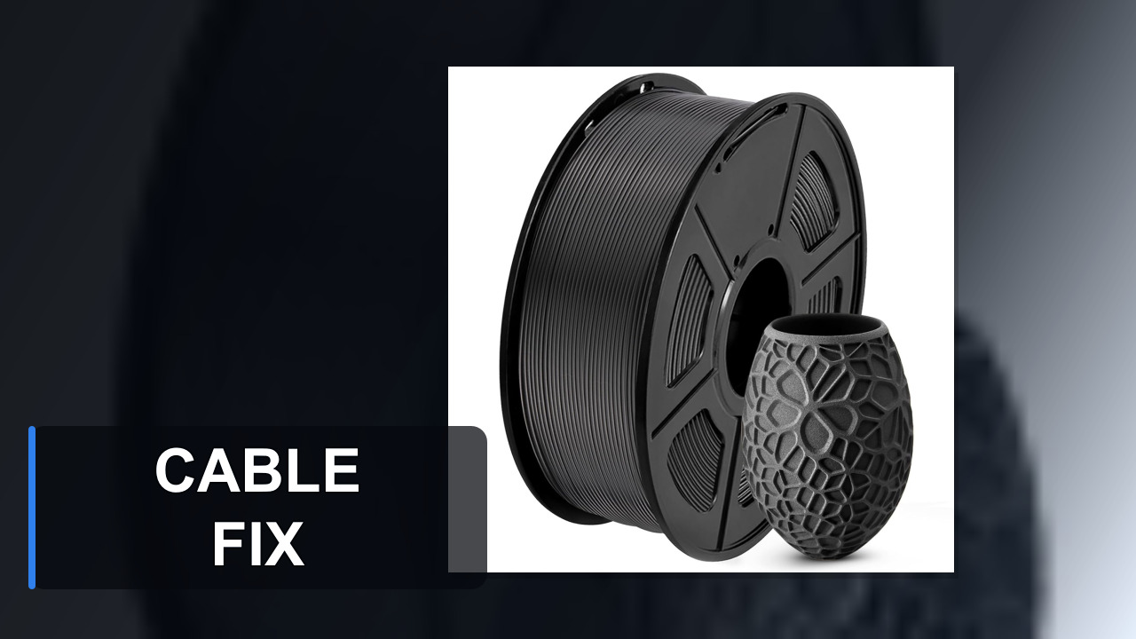 SUNLU PLA 3D Printer Filament PLA Filament 1.75mm, Neatly Wound 3D Printing Filament 1.75mm, Dimensional Accuracy +/- 0.02 mm, Fit Most FDM 3D Printers, 1kg Spool (2.2lbs), Black
