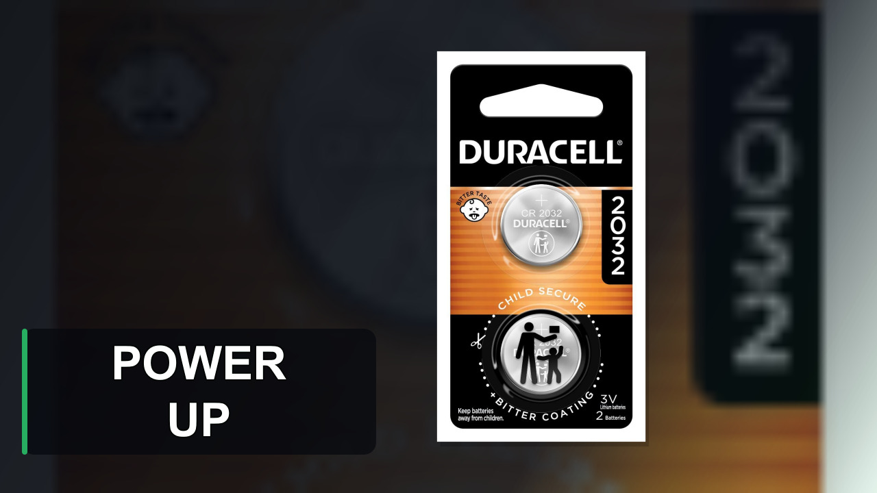Duracell 2032 Lithium Battery, 2 Count (Pack of 1), Child Safety Features, Compatible with Key Fob, Tea Light Candles and Other Devices, CR2032 Battery