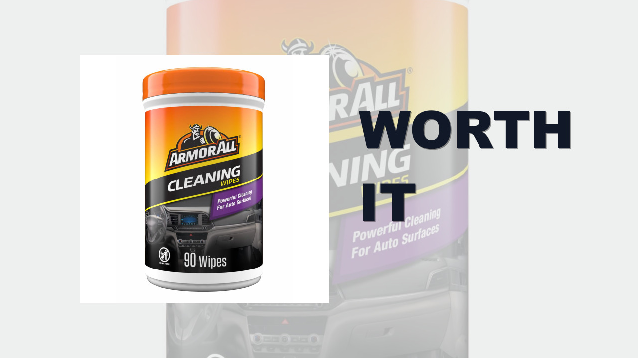Armor All Car Interior Value Pack, 90 Count, Includes Auto Glass Cleaner, Cleaning Wipes and Protectant Wipes